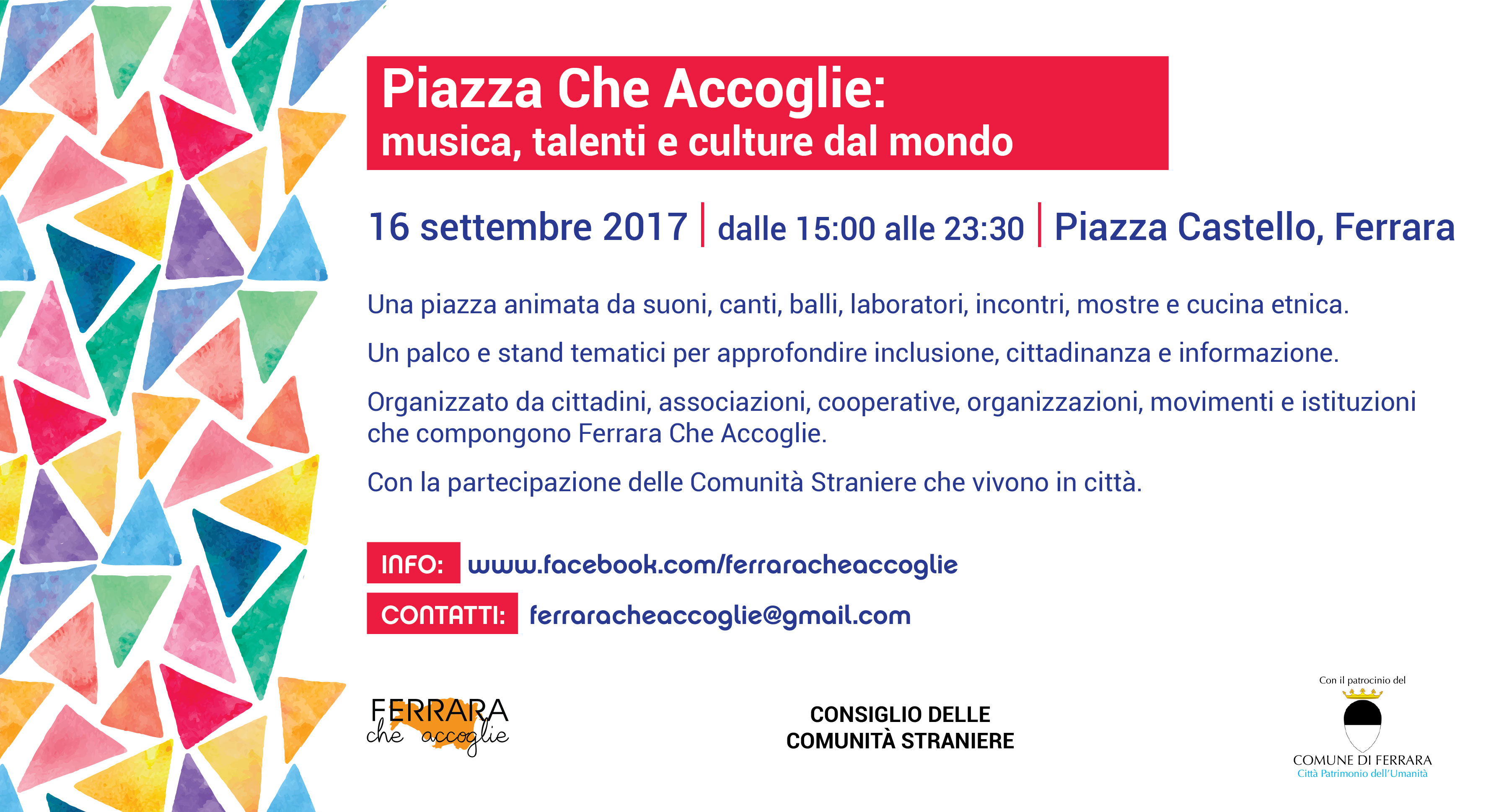 PiazzaCheAccoglie invito 2017